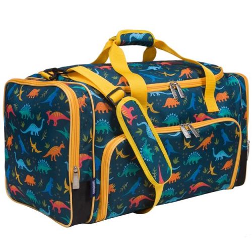 Wildkin Kids Weekender Travel Duffel Bags (jurassic Dinosaurs)