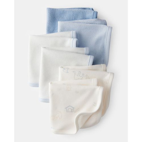 Baby Boy 6-Pack Washcloths - Blue | Carter's