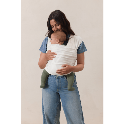 White Pointelle Wrap