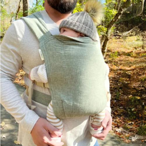 Green Baby Carrier | Ergonomic Soft Structured Carrier