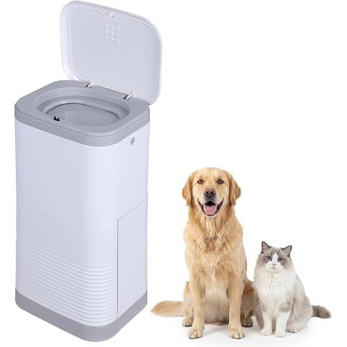 Baby Diaper Pail, Odor-Locking Diaper Storage Bin with Child-Safe Lock