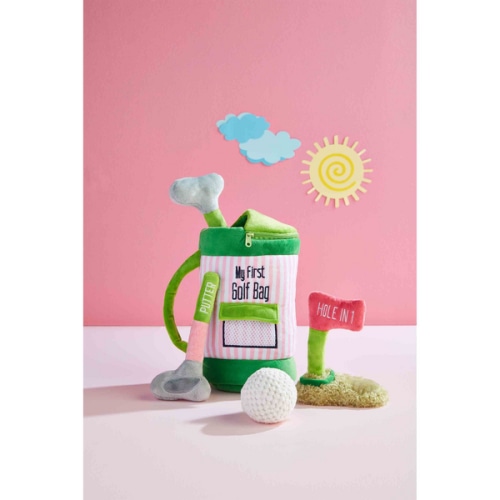 Pink Golf Plush Play Set | Mud Pie