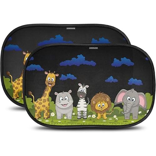 Car Window Shade for Baby with Certified UV-Protection 2 Pack - 20"x12"