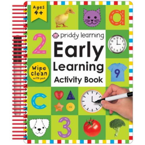 Roger Priddy: Wipe Clean: Early Learning Activity Book (Spiral-Bound)