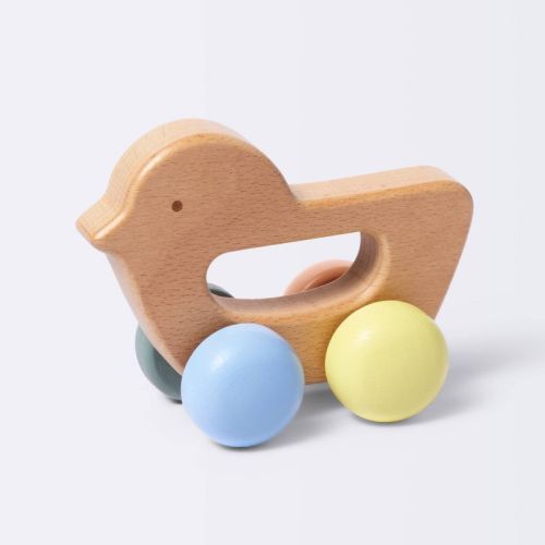 Wooden Baby Rattle - Easter Chick - Cloud Island™
