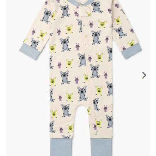 One-Piece Baby Pajamas - Organic Baby Clothes - Monica + Andy