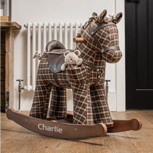 Personalised Rufus & Ted Rocking Horse