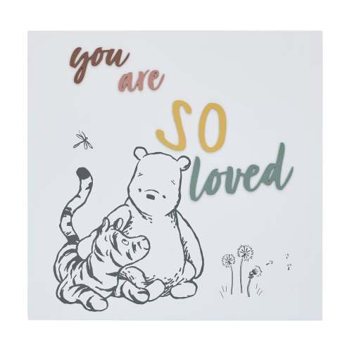 Disney Classic Winnie the Pooh and Tigger You Are So Loved Ivory and G – NoJo Baby