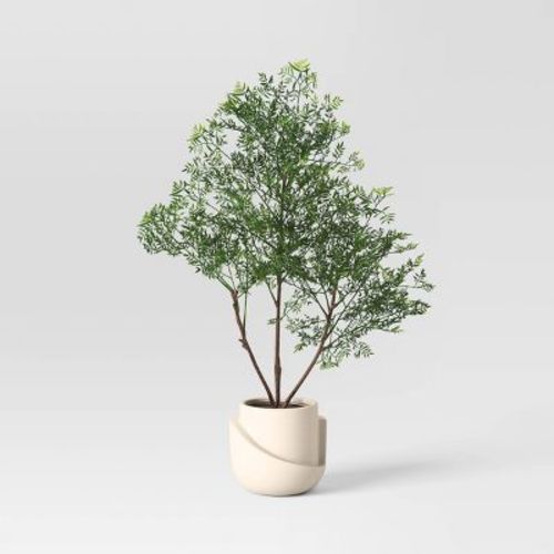 Luxe Mini Tree In Geometric Pot - Threshold™
