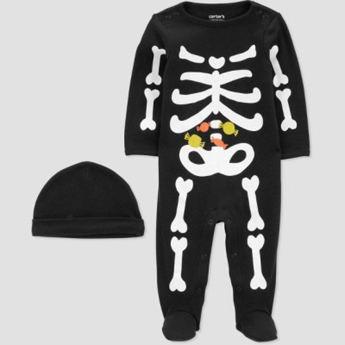 Carter's Just One You®️ Baby Skeleton Sleep N' Play, Size: Newborn