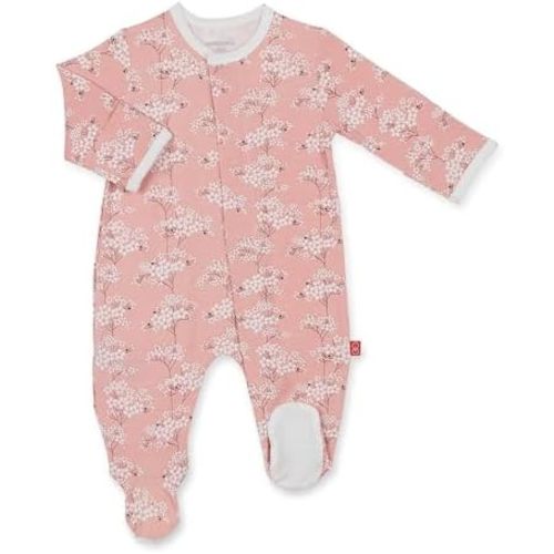 Magnetic Me Footie Pajamas Soft Modal Baby Sleepwear with Quick Magnetic Fastener | Boys and Girls Sleeper Preemie-24 Months