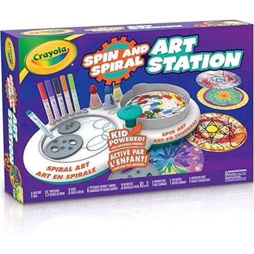 Crayola Spin & Spiral Art Station