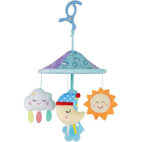Mobile Toy with Soft Rattle for 0 Months+ (Sky)