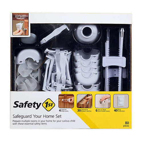 Safety 1ˢᵗ® 80-Piece Home Safeguarding SetSafety 1ˢᵗ® 80-Piece Home Safeguarding Set