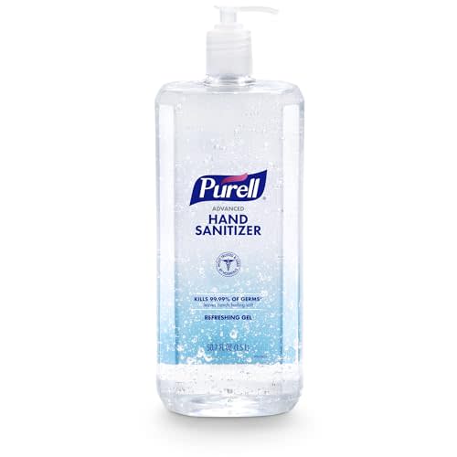 Purell Advanced Hand Sanitizer Refreshing Gel, Clean Scent, 1.5 Liter Pump Bottle (Pack of 1) - 5015-04