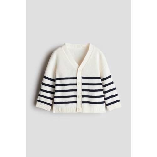 WAFFLE-KNIT CARDIGAN