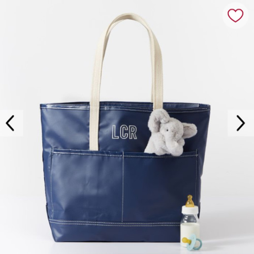 Steele Waterproof Diaper Bag Navy