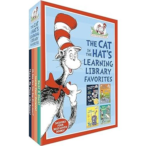 The Cat in the Hat's Learning Library Favorites: There's No Place Like Space!; Oh Say Can You Say Di-no-saur?; Inside Your Outside!; Hark! A Shark!