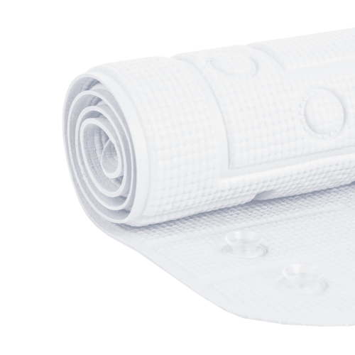 Duck Brand Safety Grip Tub Mat - White, 17" x 36"