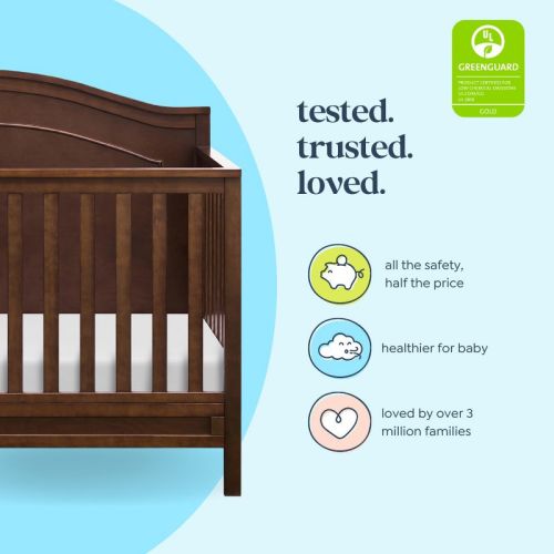 Davinci Charlie 4-in-1 Convertible Crib - Light Sage