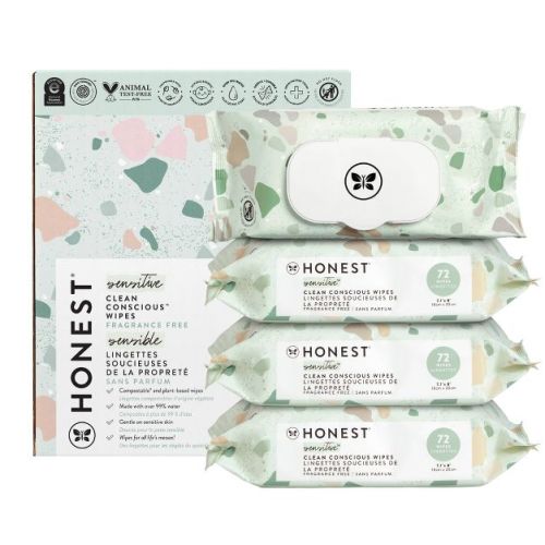 The Honest Company Plant-Based Baby Wipes made with over 99% Water - Classic(Select Count)