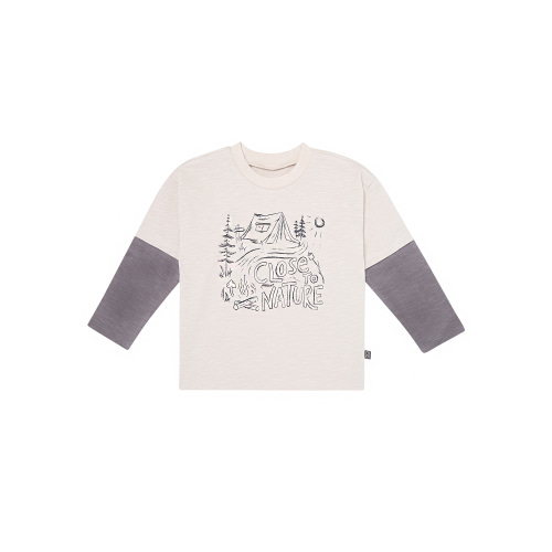 Modern Moments by Gerber Toddler Boy Organic Drop Shoulder Graphic Tee, Sizes 12 Months - 5T