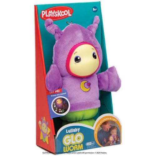 PlaySkool Lullaby Gloworm Purple Soft Plush Toy