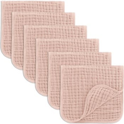 Muslin Burp Cloths - Pack of 6