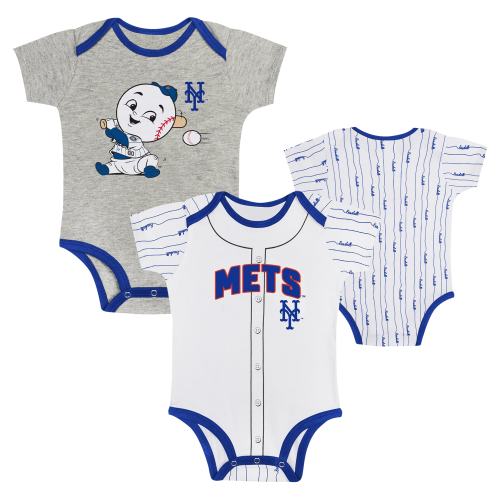 New York Mets Infant Play Ball 2-Pack Bodysuit Set