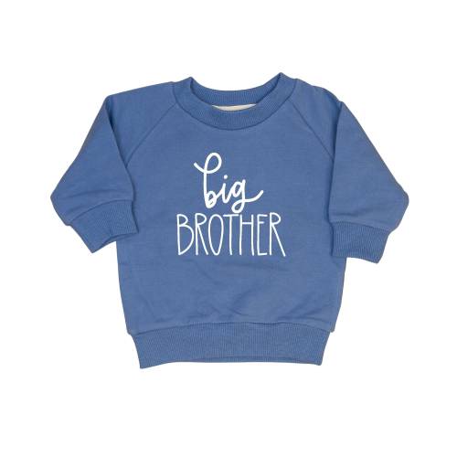 Big Brother / Little Brother Sweatshirt, Slate Blue Sweatshirt, Big Brother Announcement, Baby Boy Sweatshirts, Blue Brother Shirts