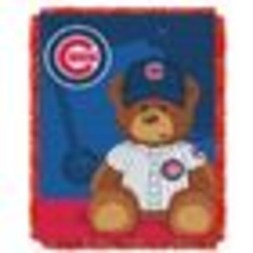 Chicago Cubs Field Bear Baby Blanket - Bed & Bath