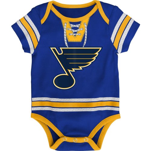 Outerstuff Infants' St. Louis Blues Hockey Pro Plain Team Creeper