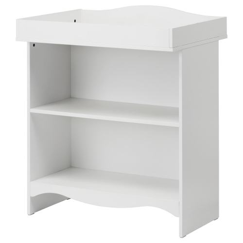 SMÅGÖRA Changing table/bookshelf - white