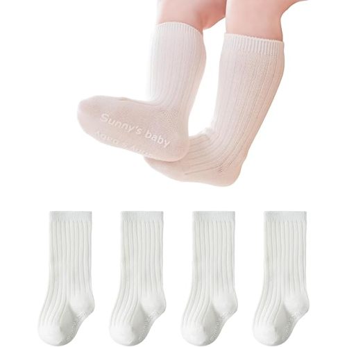 Seamless Long Stockings (White)