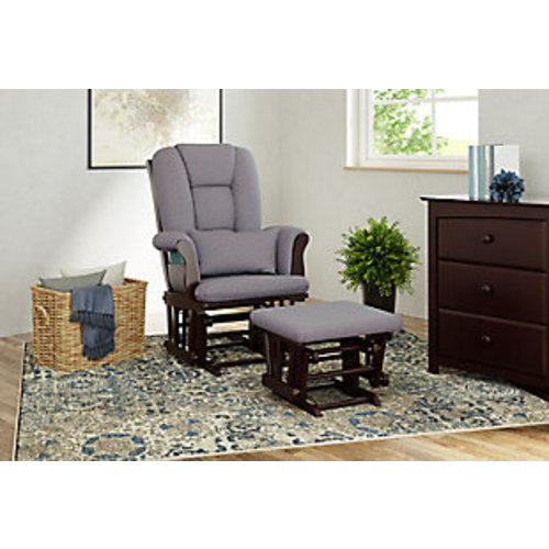 Storkcraft Tuscany Glider and Ottoman