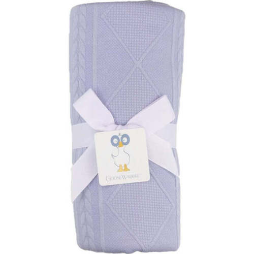 GooseWaddle Knit Blanket, Lavender - GooseWaddle | Maisonette