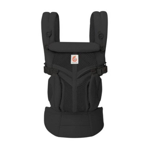 Ergobaby Omni Classic All Carry Positions Breathable Standard Baby Carrier for Newborn to Toddler - Onyx Black