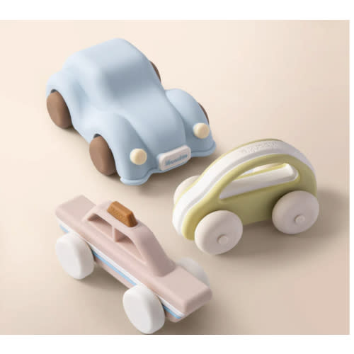 Surf & Go Silicone Mini Car Set