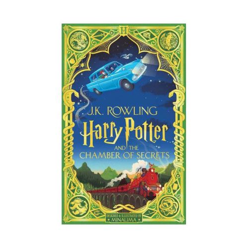 Harry Potter and the Chamber of Secrets (Minalima Edition) (Illustrated Edition), 2 - by J K Rowling (Hardcover)