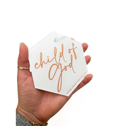 Child of God Acrylic Ornament – OUR HOUSE ABOVE
