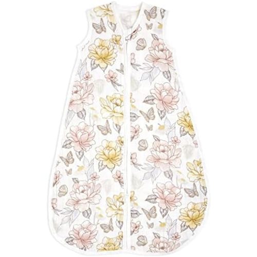 aden + anais Baby Sleeping Bag, Wearable Swaddle Blanket for Girls & Boys, Newborn Sleep Sack, Breathable & Lightweight
