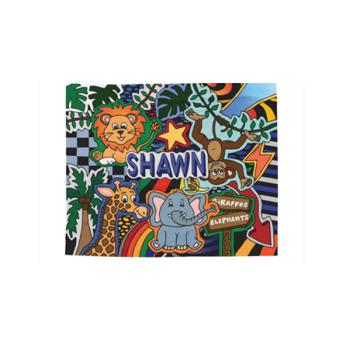 Animal Adventure Blanket – MadeMoment