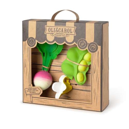Newborn Gift Set 1 Mini Teether + 2 Teethers
