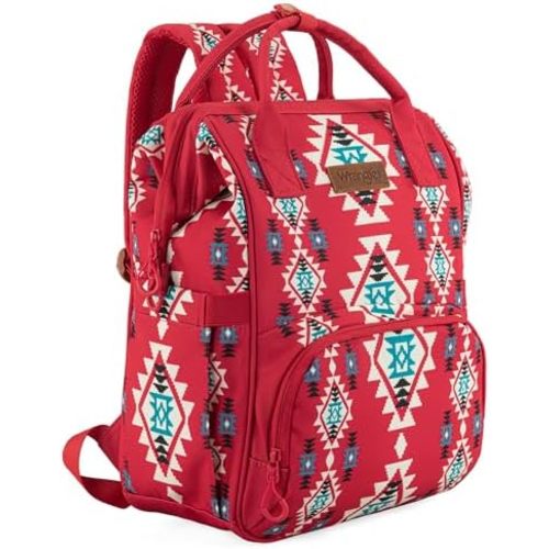 Montana West Wrangler Callie Diaper Bag Backpack with Stroller Straps Multifunction Baby Travel Bag WG2204-9110BDY