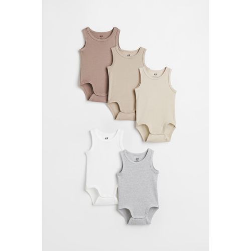 5-pack Cotton Bodysuits