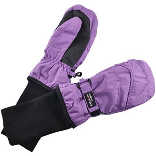 SnowStoppers Kids Waterproof Long Cuff Winter Mittens