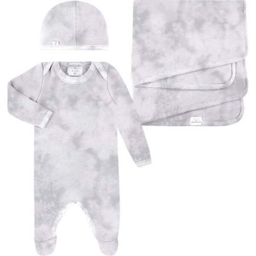 Paige Lauren Welcome Home Eco-Marble Hacci 3 pc Set - Light Gray