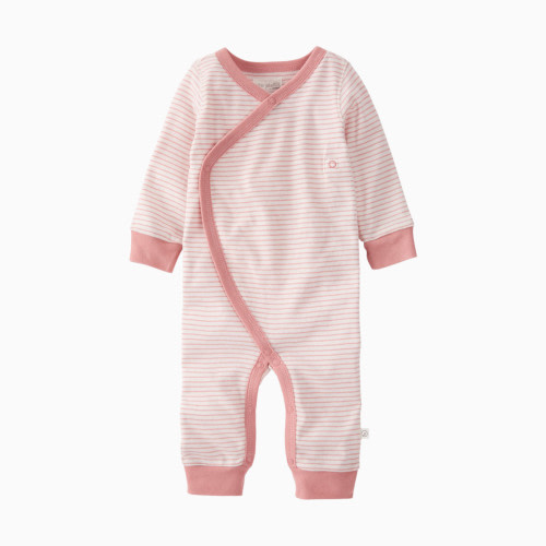 Carter's Little Planet Organic Cotton Wrap Sleep & Play Pajamas in Stripes - Multi Pink Stripe, 3-6 M