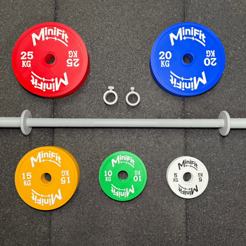 Powerlifting Plate Sets - MiniFit Kids Barbell Gym Sets – MiniFit Ltd