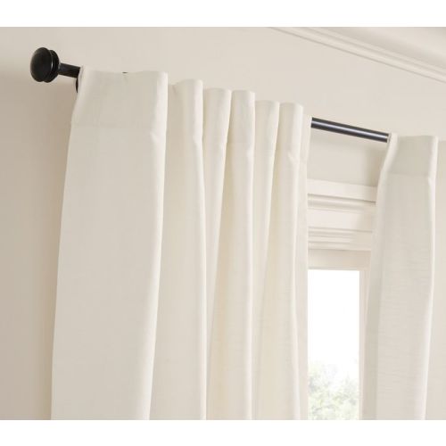 Evelyn Linen Light-Filtering Curtain
